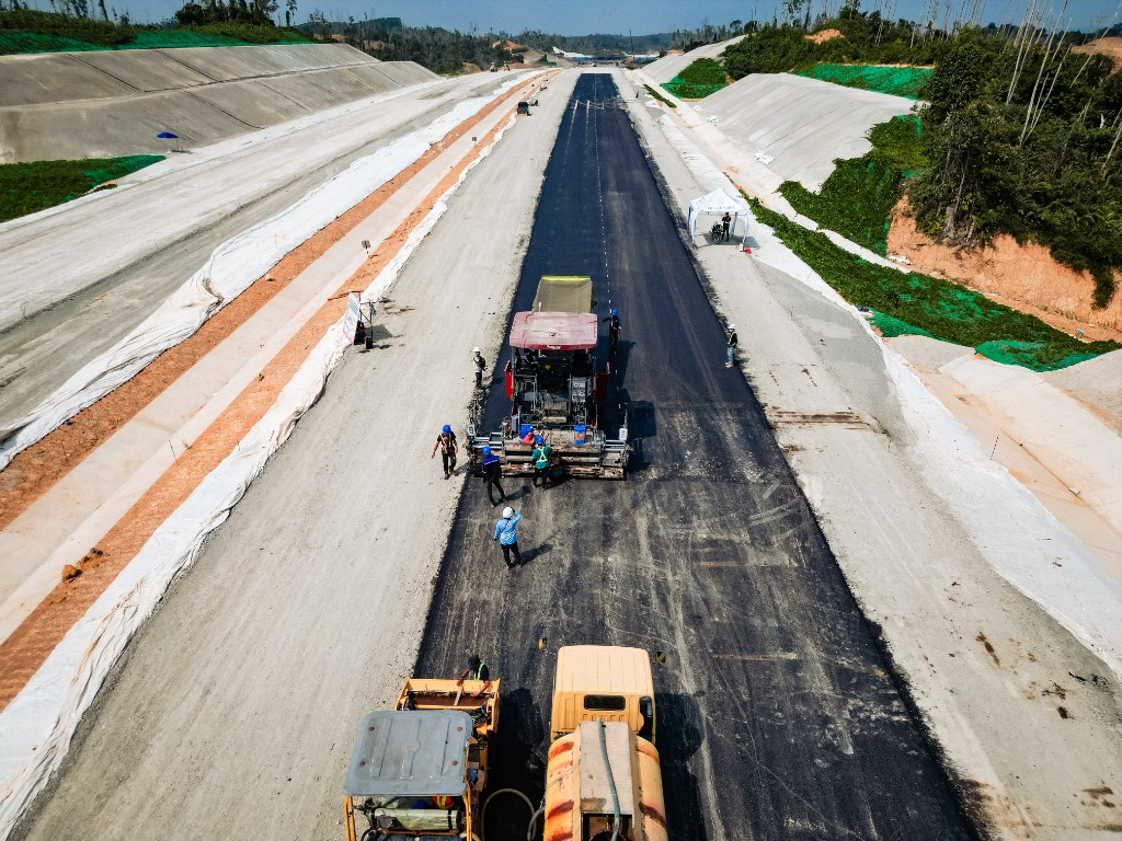 Progres Lancar, Brantas Abipraya Targetkan Tol IKN Seksi 6B Rampung Juni 2025