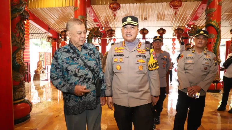 Polresta Malang Kota Pastikan Perayaan Imlek 2576 Berjalan Aman dan Kondusif