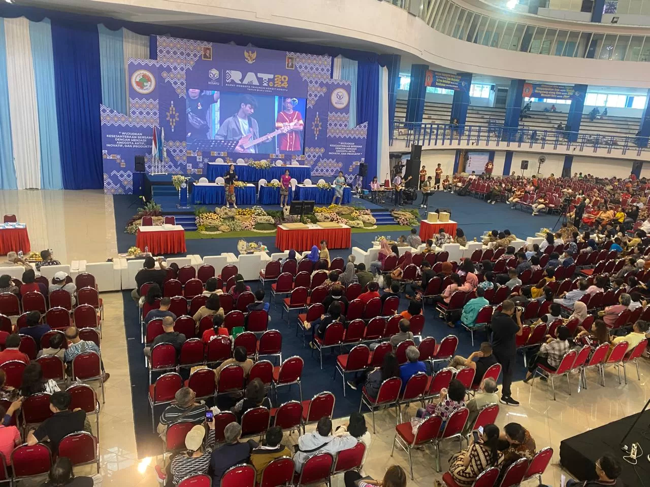 Kopdit Kosayu Gelar Rapat Akhir Tahunan, Ribuan Anggota Antusias Hadir