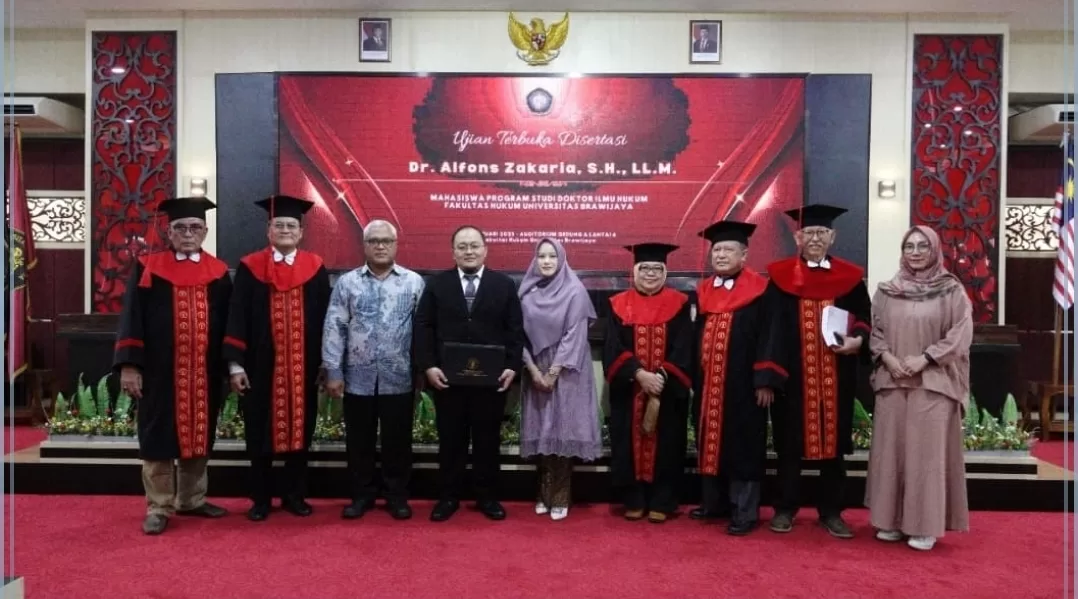 Ketua Kompartemen Pidana FH UB Pertahankan Disertasi tentang Kepastian Hukum dalam Pidana Pembubaran Korporasi