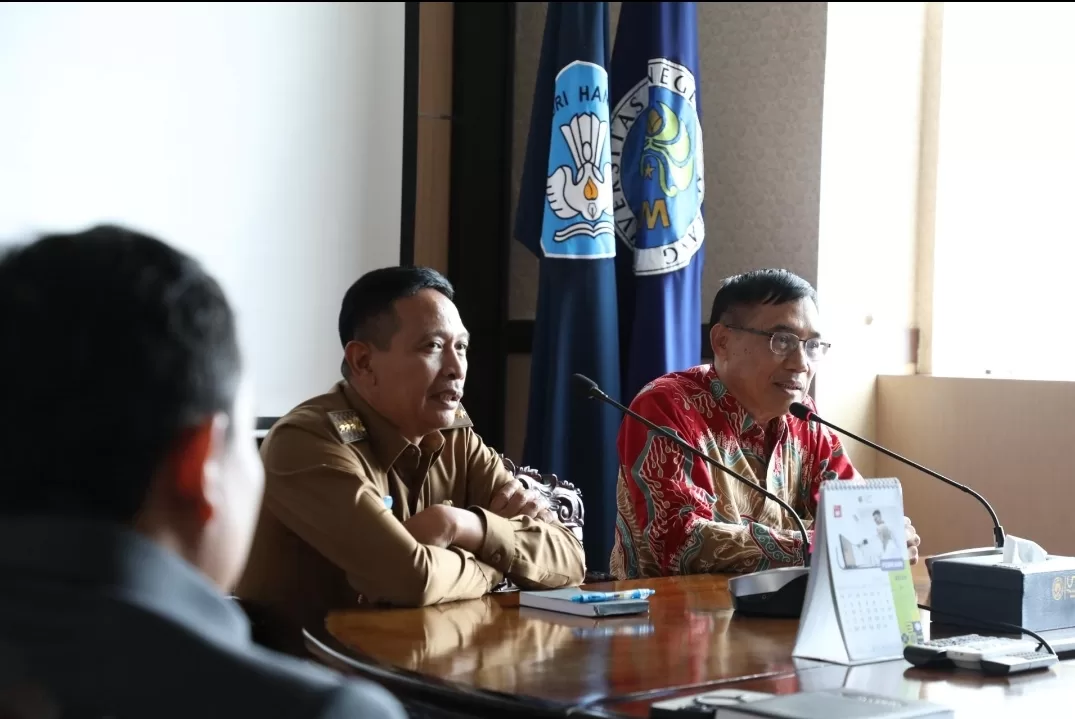 Wali Kota Malang Temui Rektor UM, Bahas Kesepakatan Pinjam Pakai Lahan