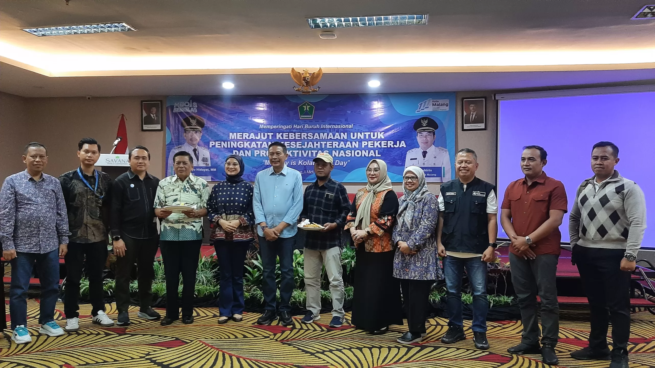Ketua DPRD Kota Malang Tekankan Perlindungan Pekerja di Tengah Gonjang-Ganjing Ekonomi Global