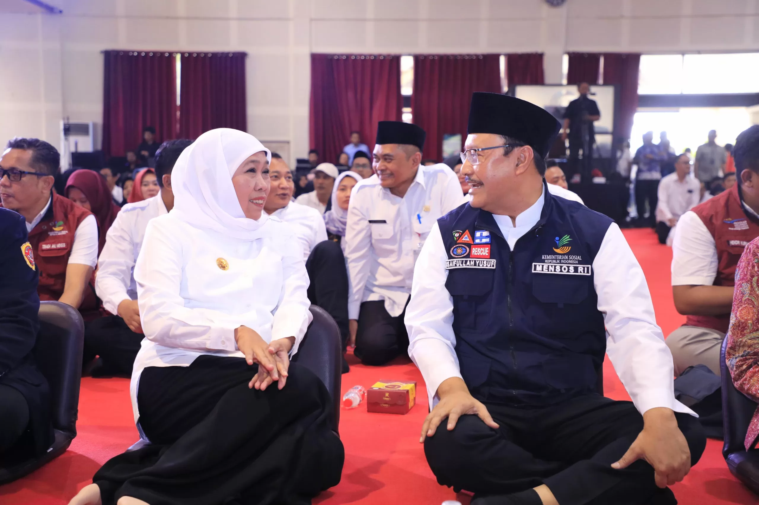 Gubernur Jatim dan Kemensos RI Siapkan Strategi Total Turunkan Kemiskinan Ekstrem hingga Nol Persen