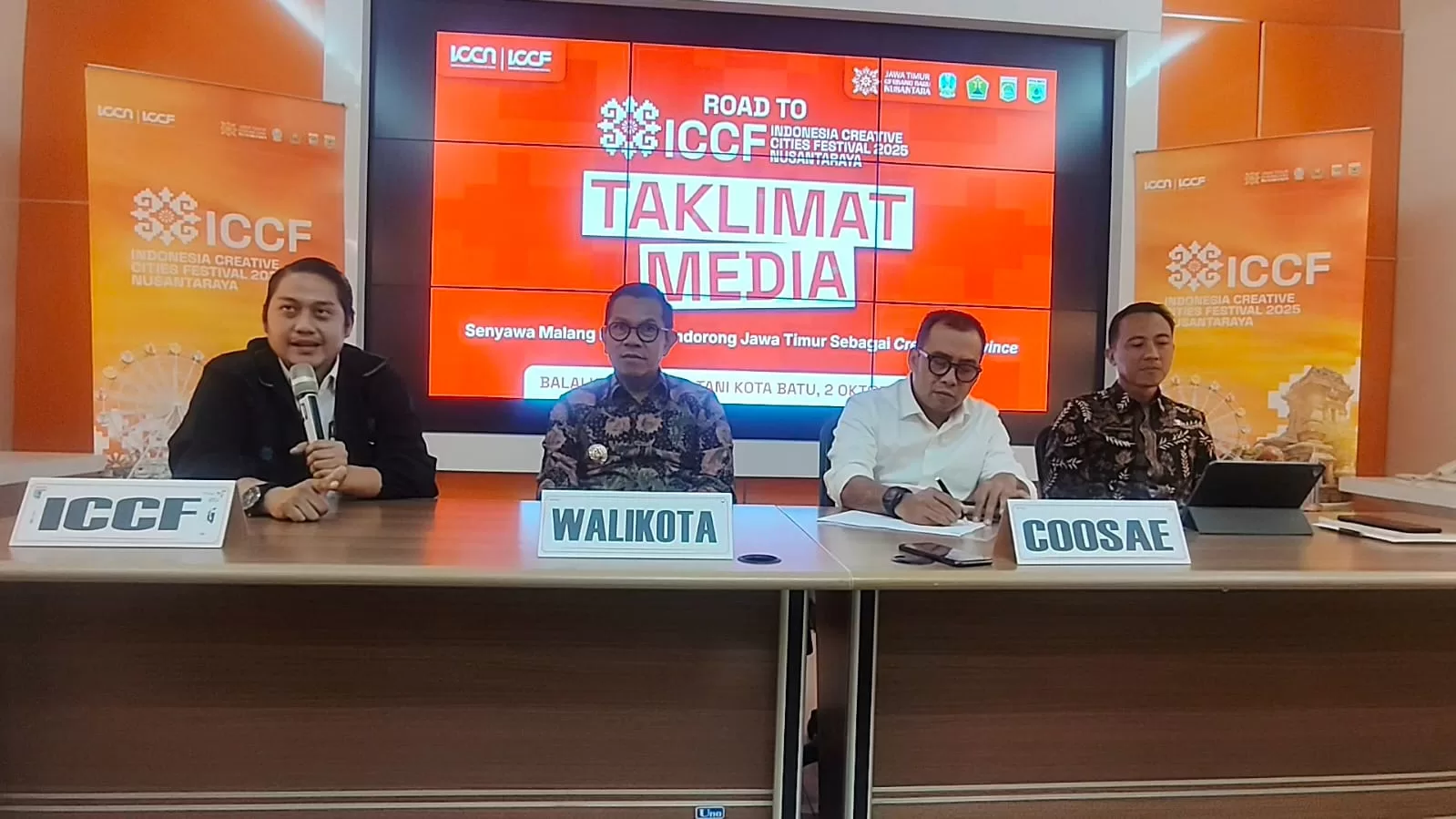 Malang Raya Jadi Tuan Rumah ICCF 2025: Kreativitas Menyatu dalam Nusantaraya