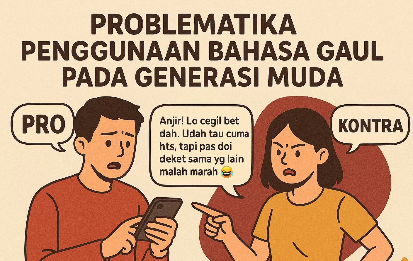 Problematika Penggunaan Bahasa Gaul Pada Generasi Muda