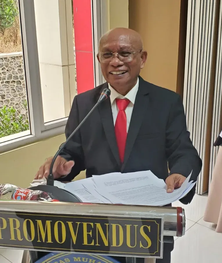 Ujian Promosi Doktor Sosiologi UMM, Bertholomeus George da Silva Kupas Politik Investasi Sosial DPR RI