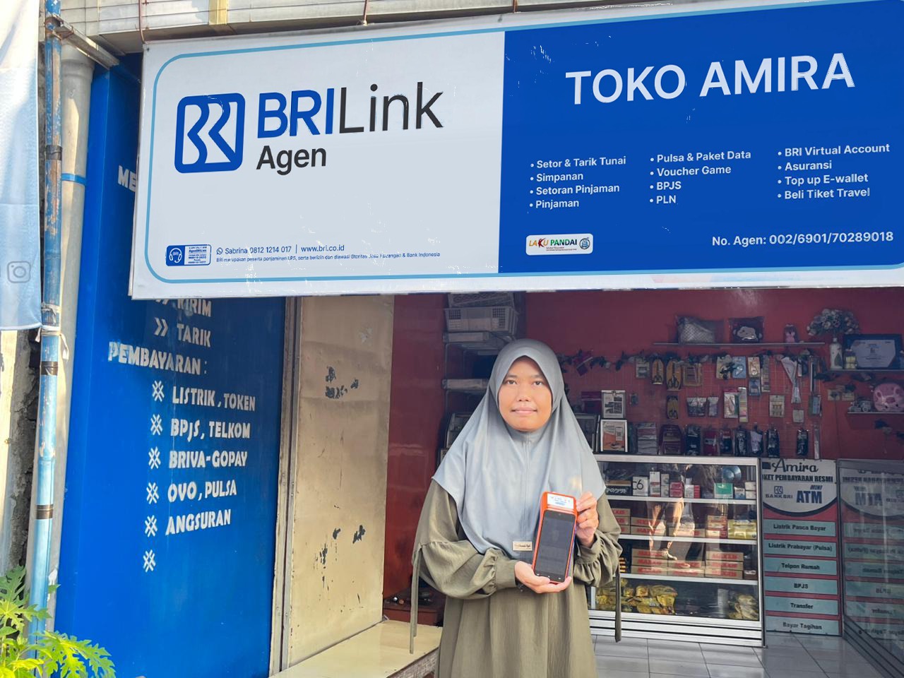 Dwi Astuti Gabungkan Usaha dan Layanan Keuangan, Transaksi BRILink Tembus 100 Sehari
