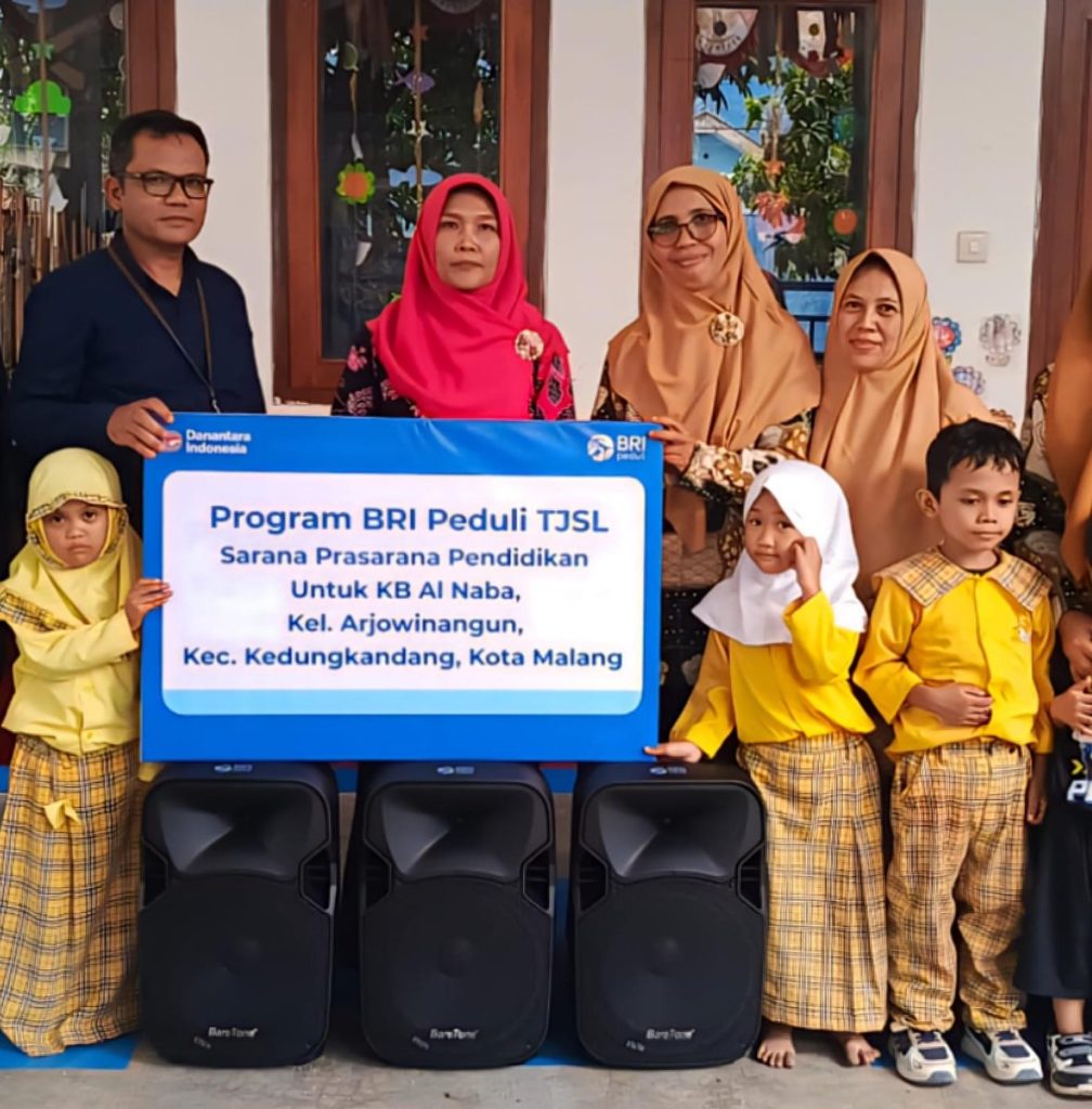 KB Al Naba Dapat Dukungan Pagar, Lemari Tas, dan Rak Sepatu dari BRI